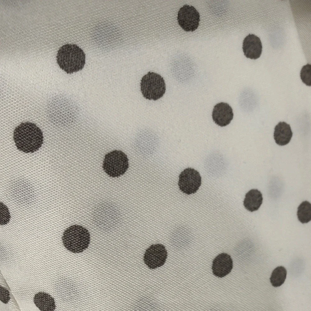 NEW Ralph Lauren QUEEN 4PC Sheet Set White Grey Polka Dots 100% Cotton ExtraDeep